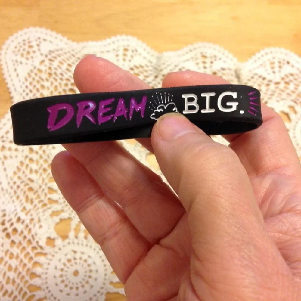 Four new kid's bracelets with inspiring messages